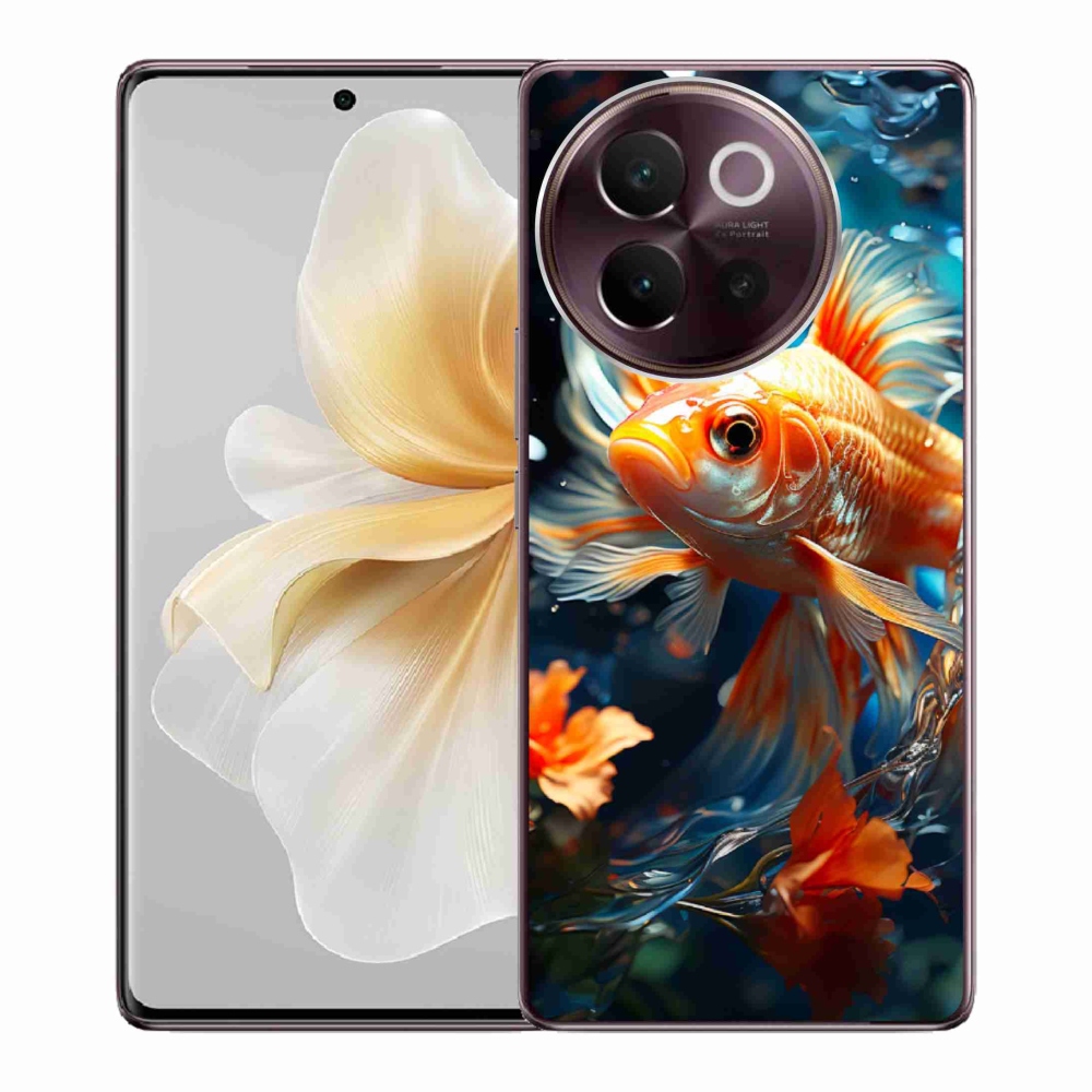 Gelový kryt mmCase na Vivo V40 Lite 5G - rybka