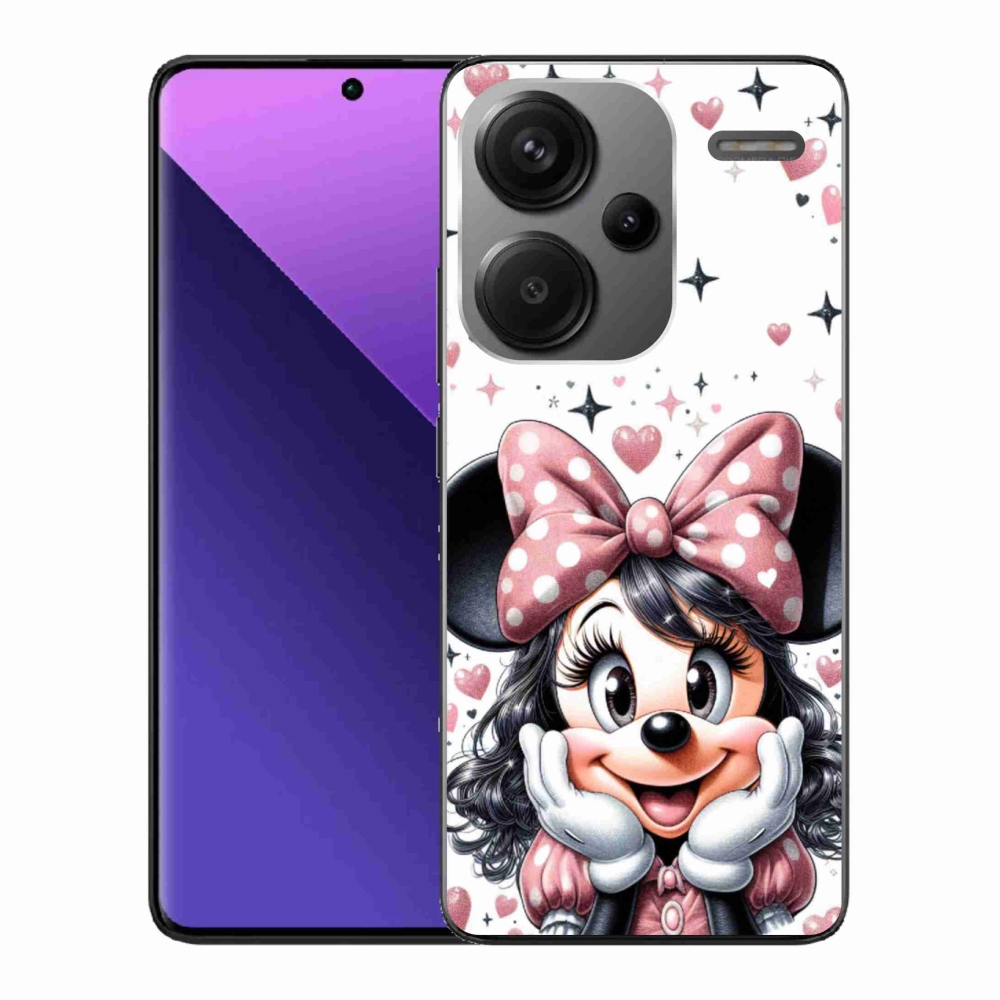 Gelový kryt mmCase na Xiaomi Redmi Note 13 Pro+ 5G - minnie
