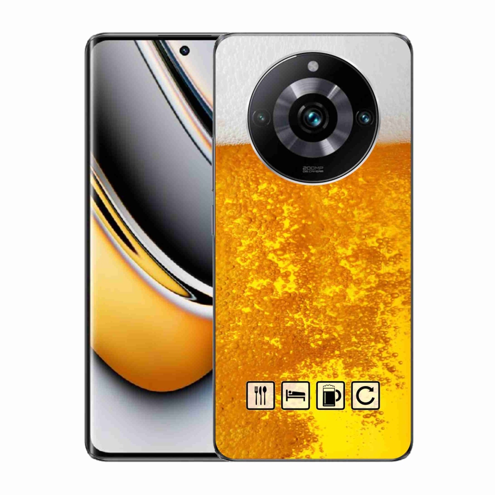 Gelový kryt mmCase na Realme 11 Pro/11 Pro+ - pivní motiv 3