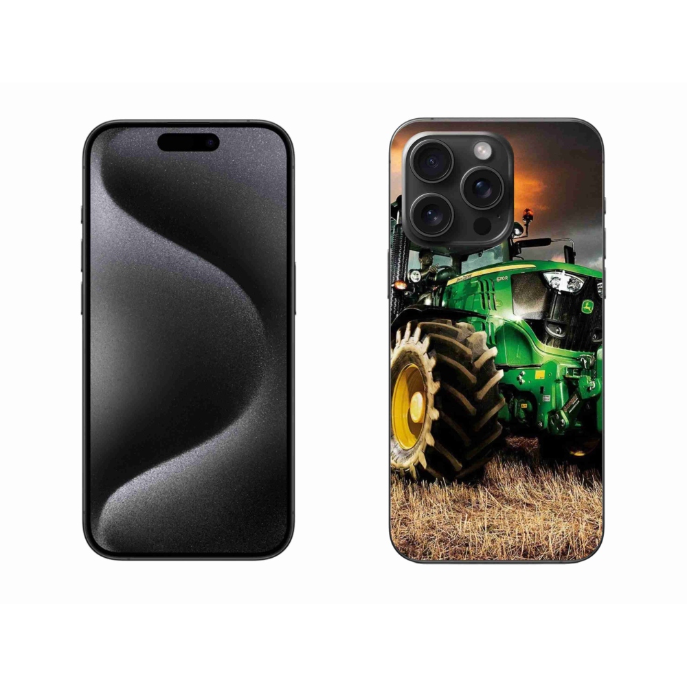 Gelový kryt mmCase na iPhone 15 Pro Max - traktor