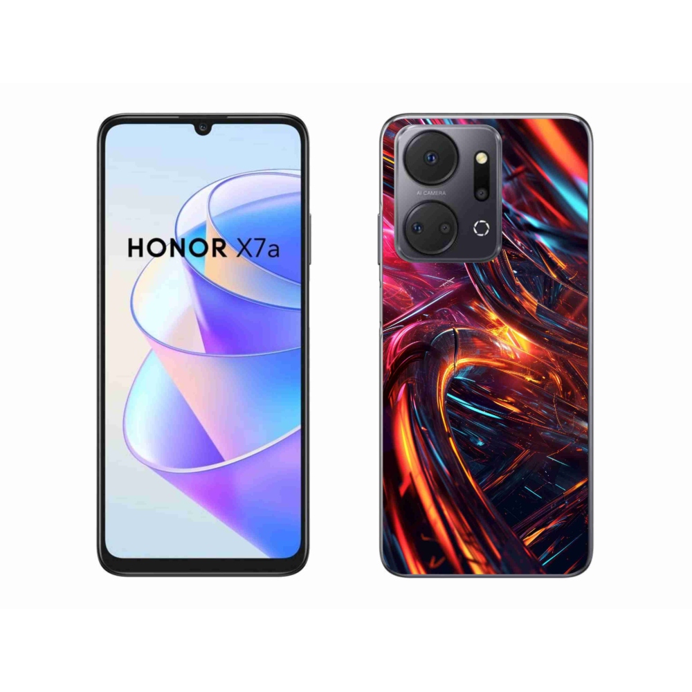 Gelový kryt mmCase na Honor X7a - abstraktní motiv 10