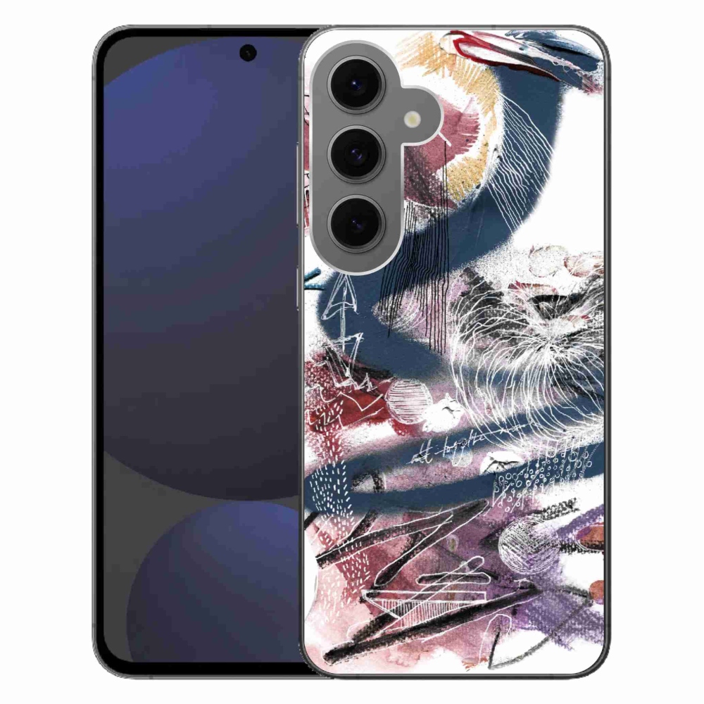 Gelový kryt mmCase na Samsung Galaxy S24 FE - abstraktní motiv 28