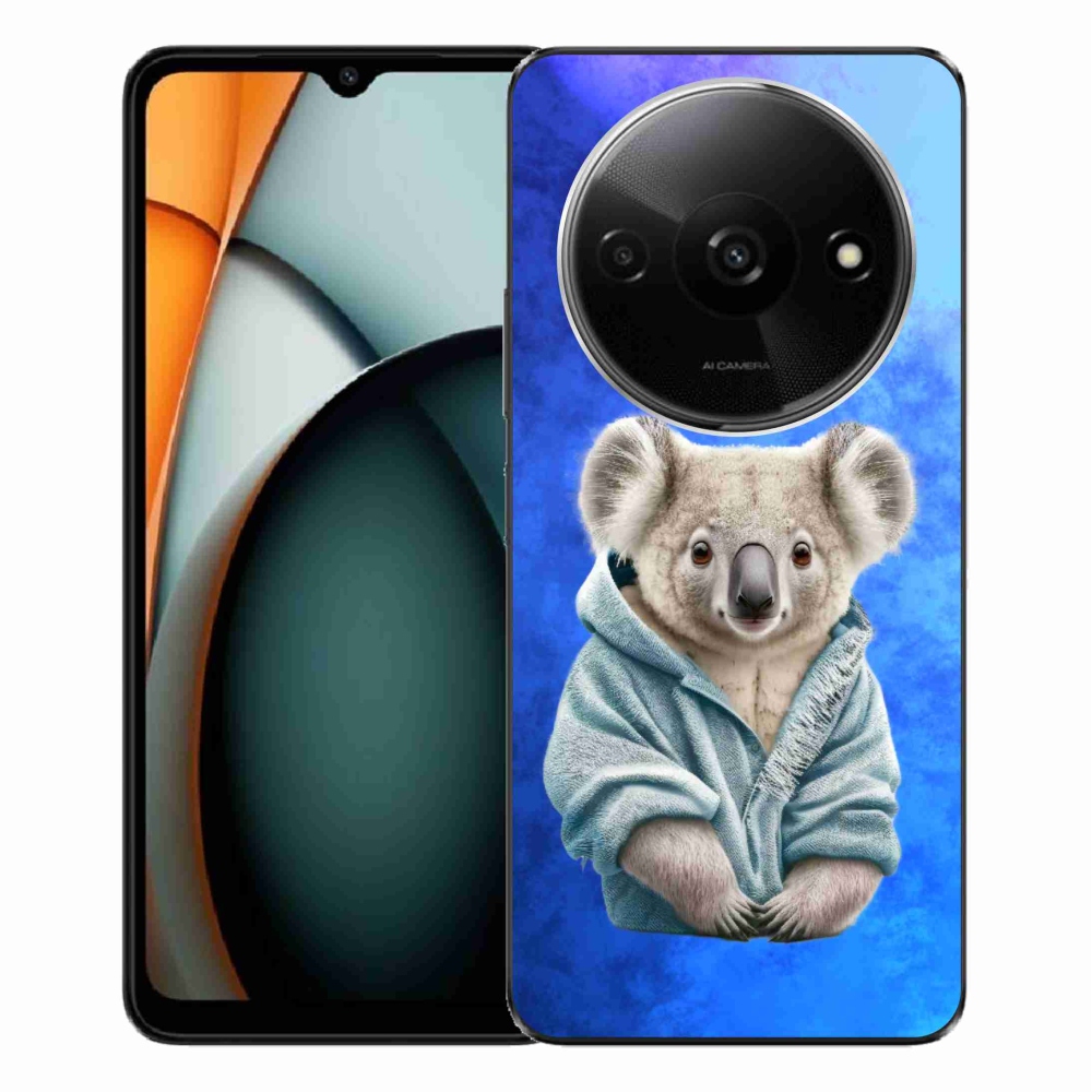 Gelový kryt mmCase na Xiaomi Redmi A3 - koala ve svetru