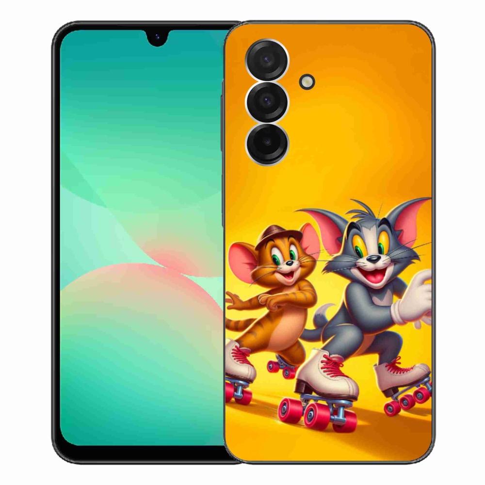 Gelový kryt mmCase na Samsung Galaxy A26 5G - tom a jerry