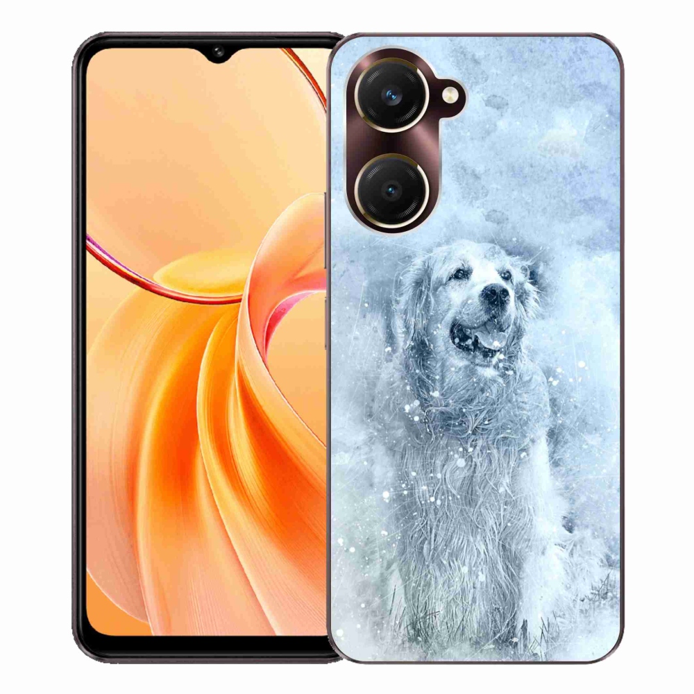 Gelový kryt mmCase na Vivo Y28s 5G - retrívr