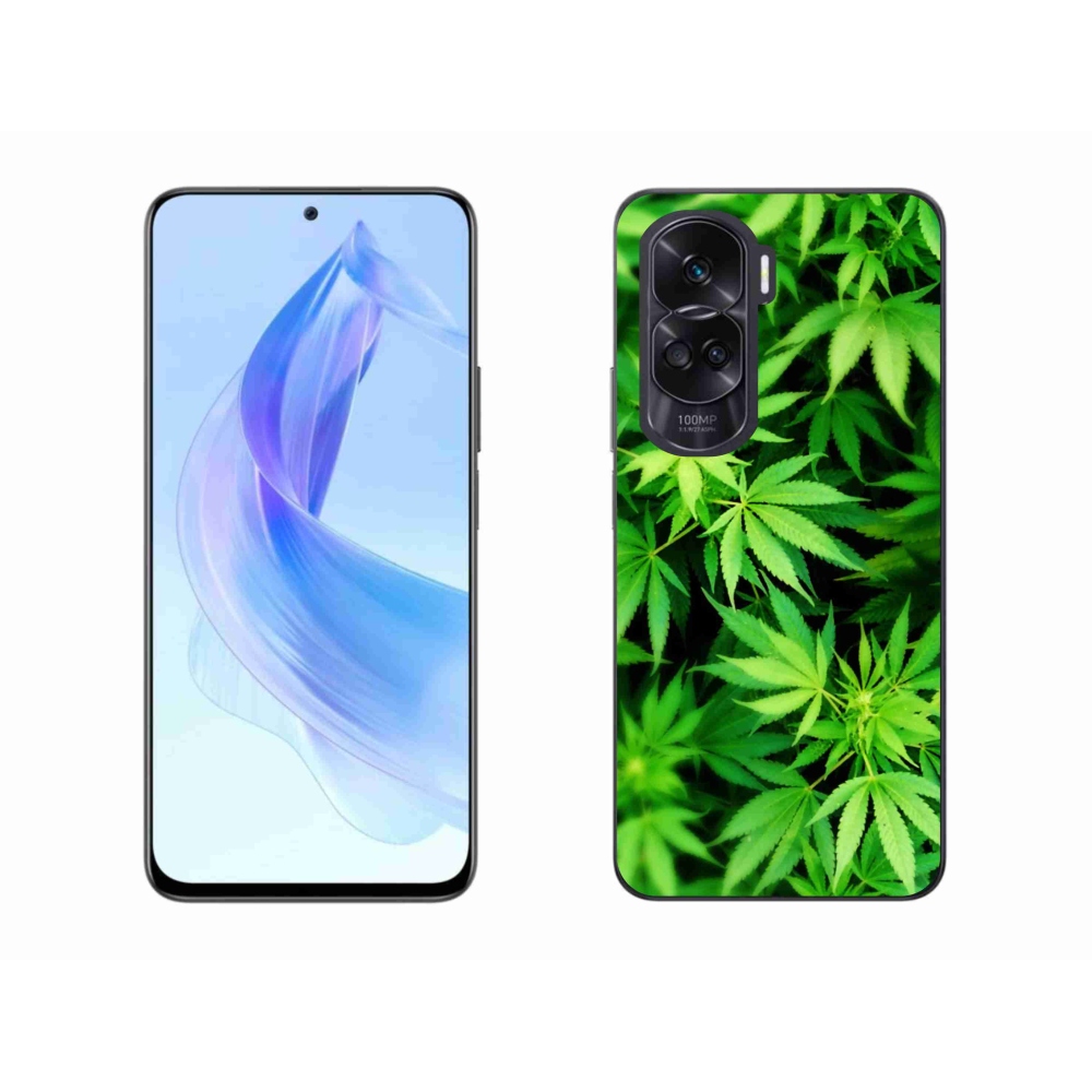 Gelový kryt mmCase na Honor 90 Lite - konopí 3