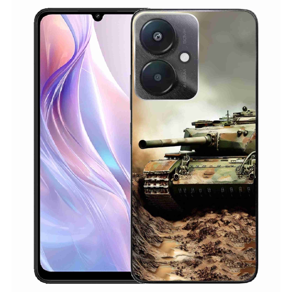 Gelový kryt mmCase na Xiaomi Redmi 13C 5G - tank