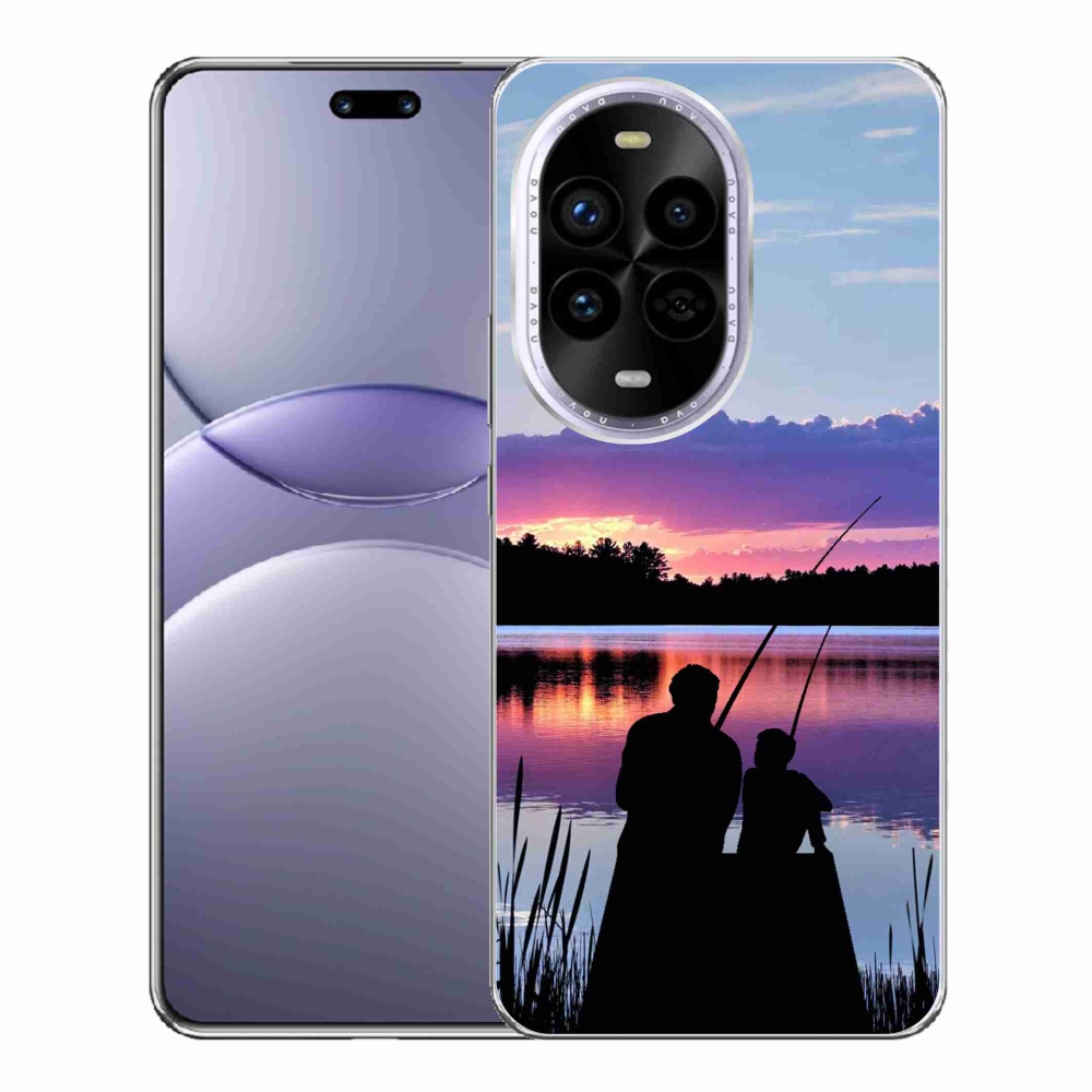Gelový kryt mmCase na Huawei Nova 13 Pro 5G - rybaření 2