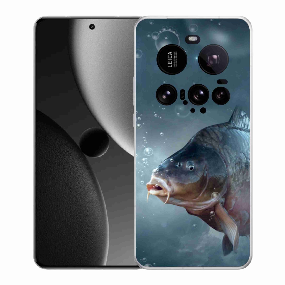 Gelový kryt mmCase na Xiaomi 15 Ultra - kapr a bublinky