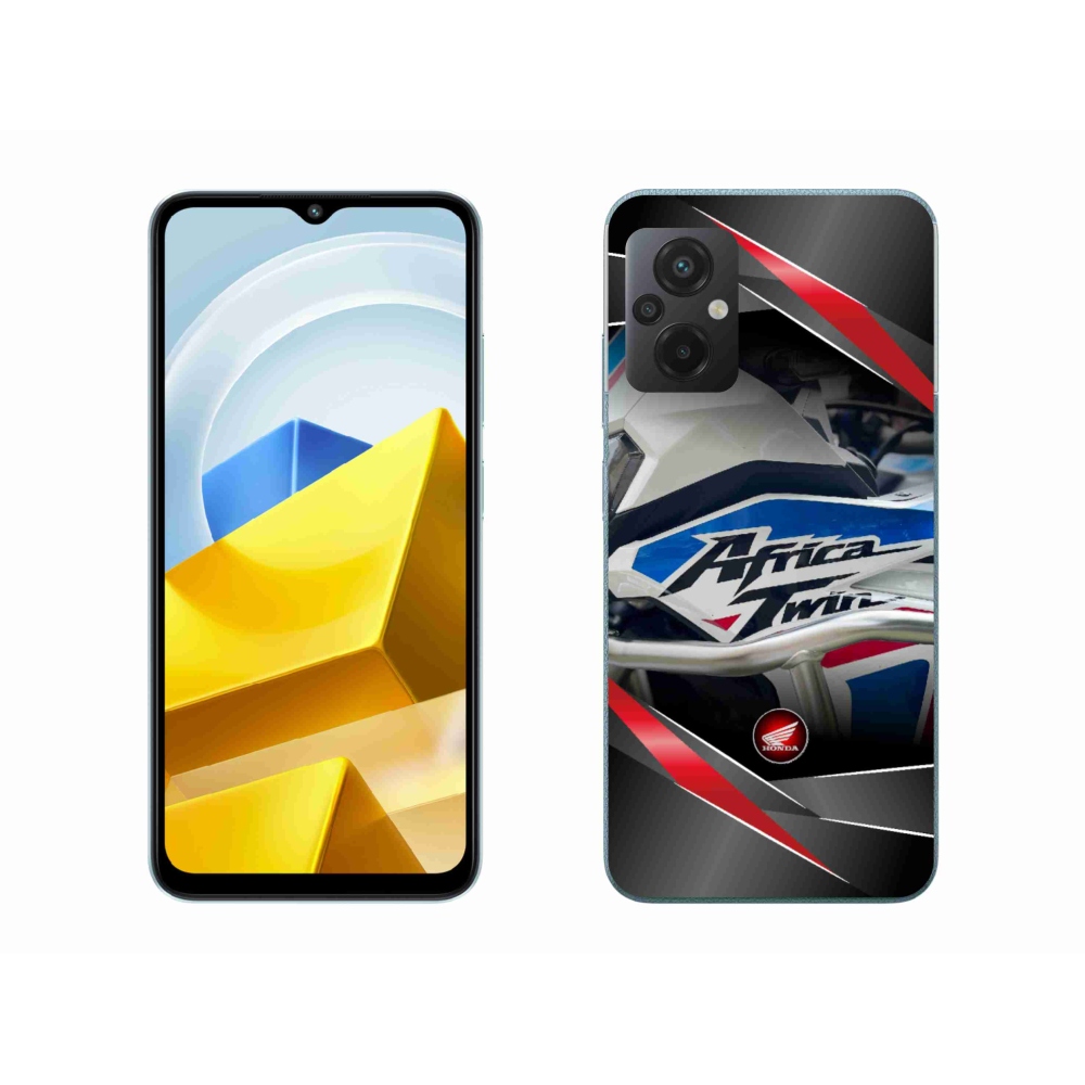 Gelový kryt mmCase na Xiaomi Poco M5 4G - motorka honda
