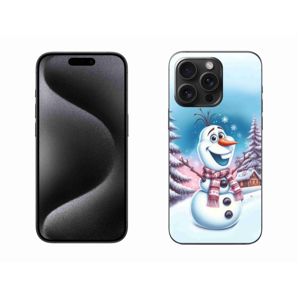 Gelový kryt mmCase na iPhone 15 Pro Max - ledové království