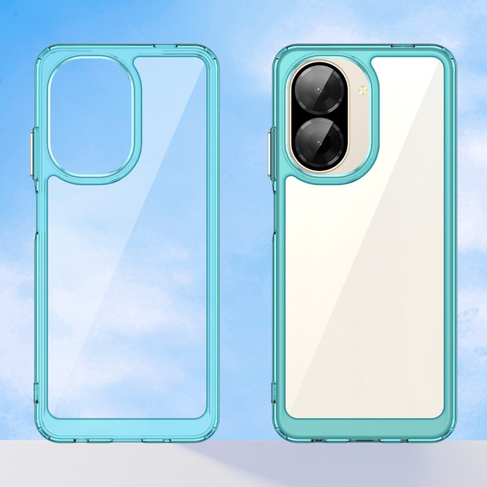 Gelový obal s pevnými zády na Xiaomi Redmi A5 (173.45x79.35x8.45mm) - světlemodrý