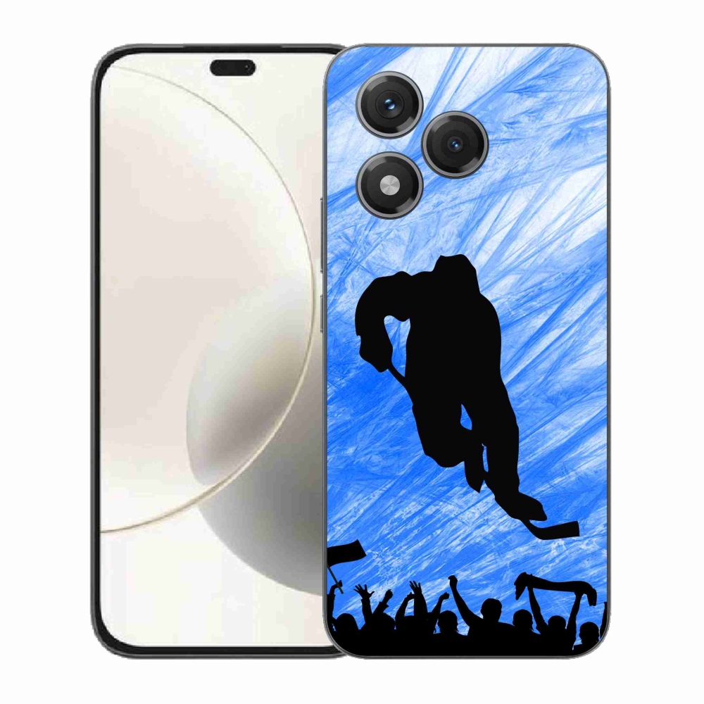 Gelový kryt mmCase na Honor 400 Lite - hokejový hráč