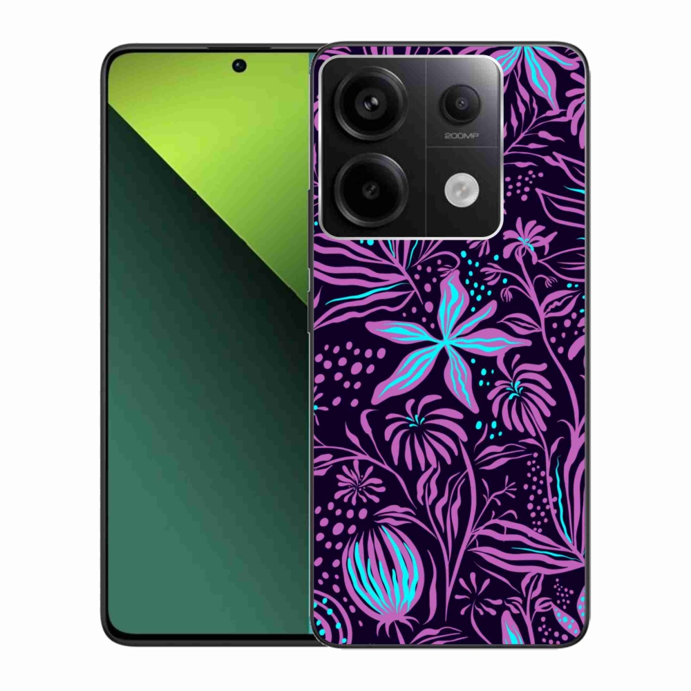 Gelový kryt mmCase na Xiaomi Redmi Note 13 Pro 5G/Poco X6 5G - květiny 2