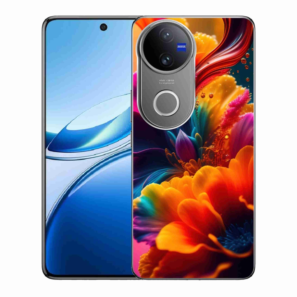 Gelový kryt mmCase na Vivo V50 5G - abstraktní motiv 2