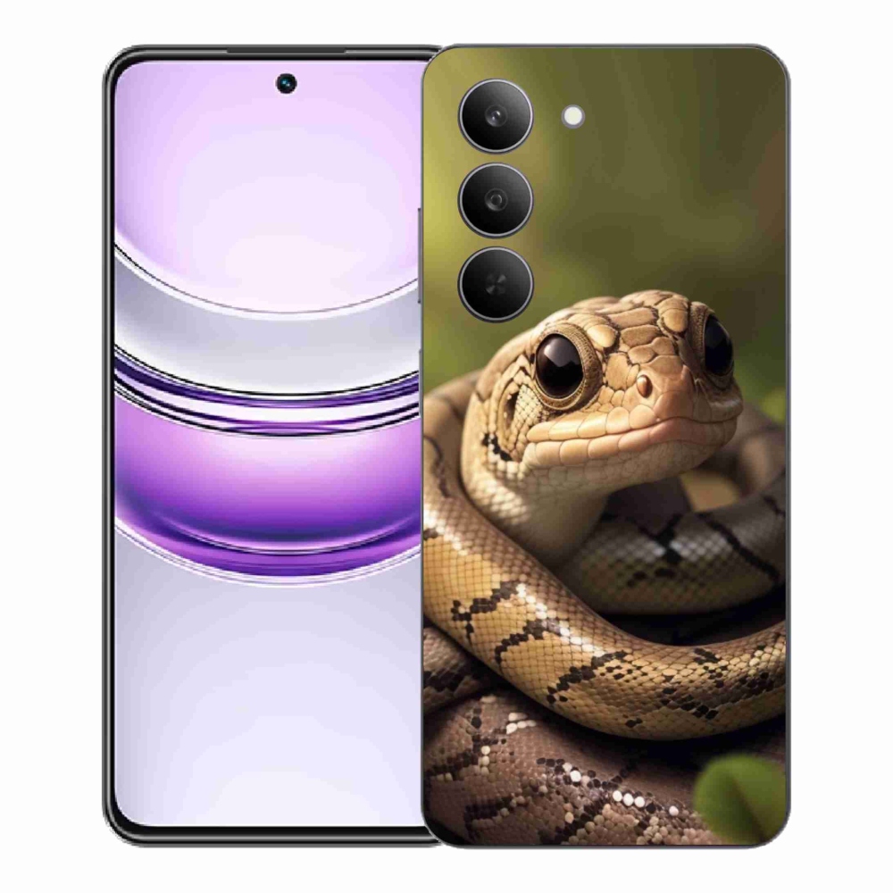 Gelový kryt mmCase na Realme 14x 5G - had 1