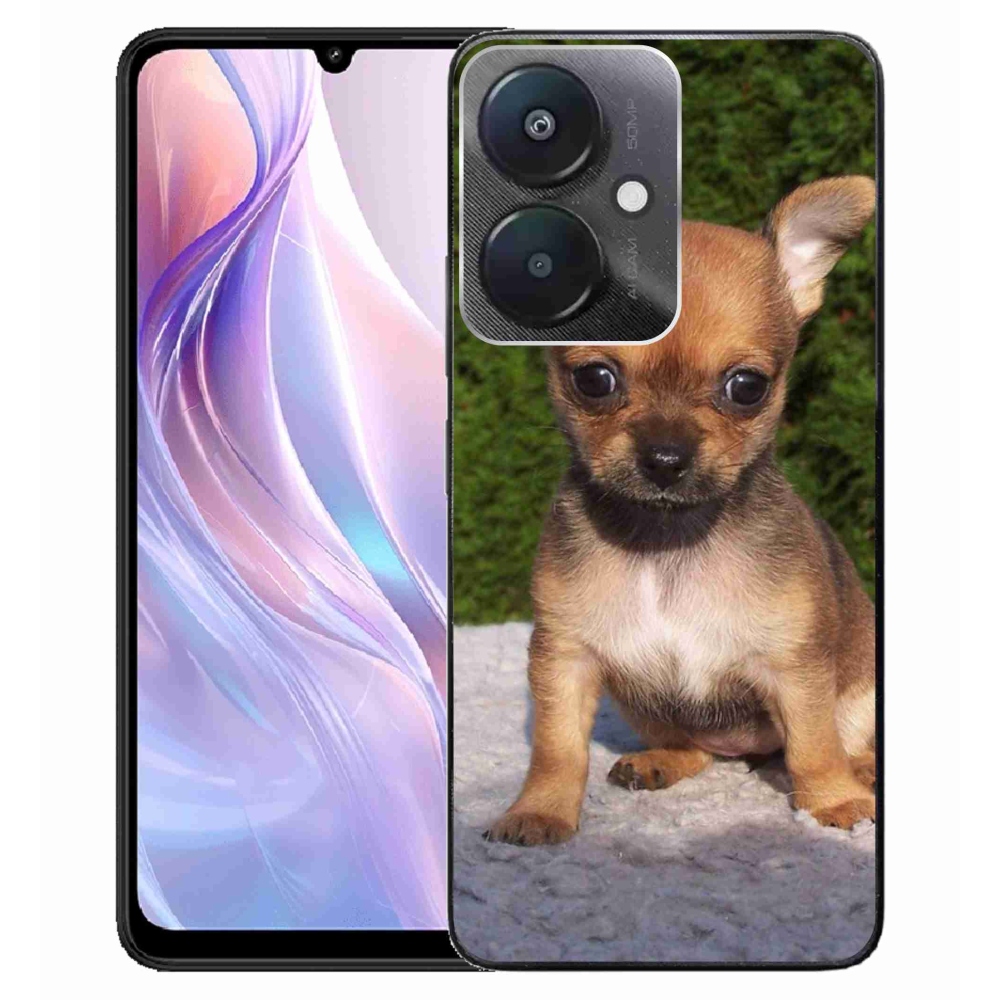 Gelový obal mmCase na Xiaomi Redmi 13C 5G - čivava 3
