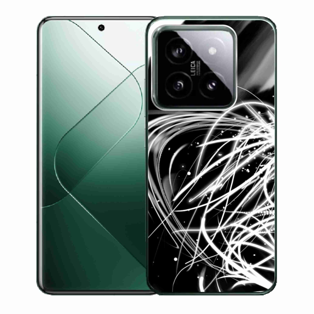 Gelový kryt mmCase na Xiaomi 14 - abstrakt 2