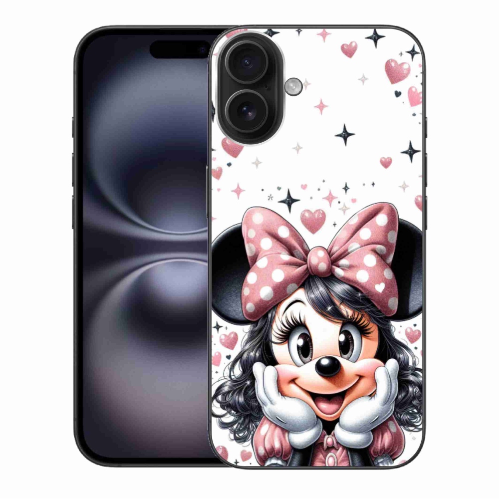 Gelový kryt mmCase na iPhone 16 Plus - minnie