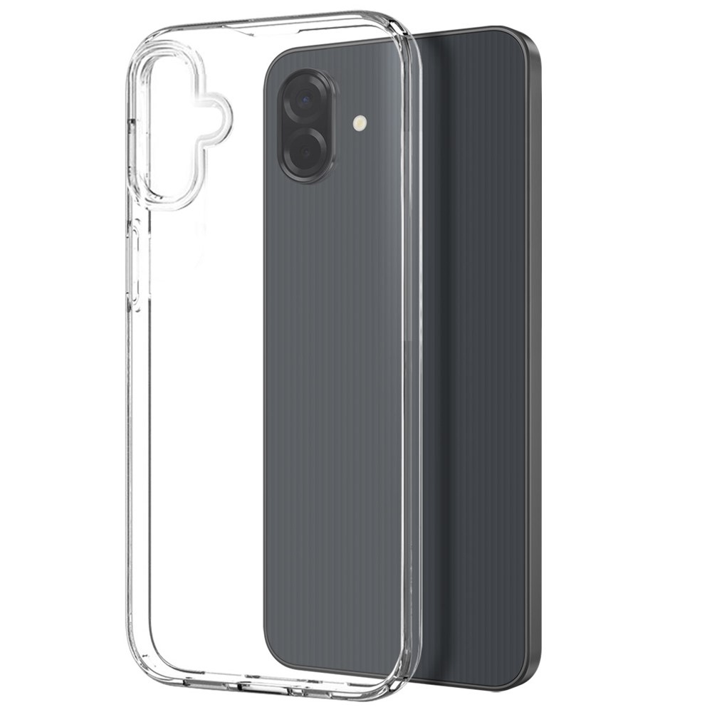 NORTHJO průhledný gelový obal + tvrzené sklo na Samsung Galaxy A07 4G - průhledný