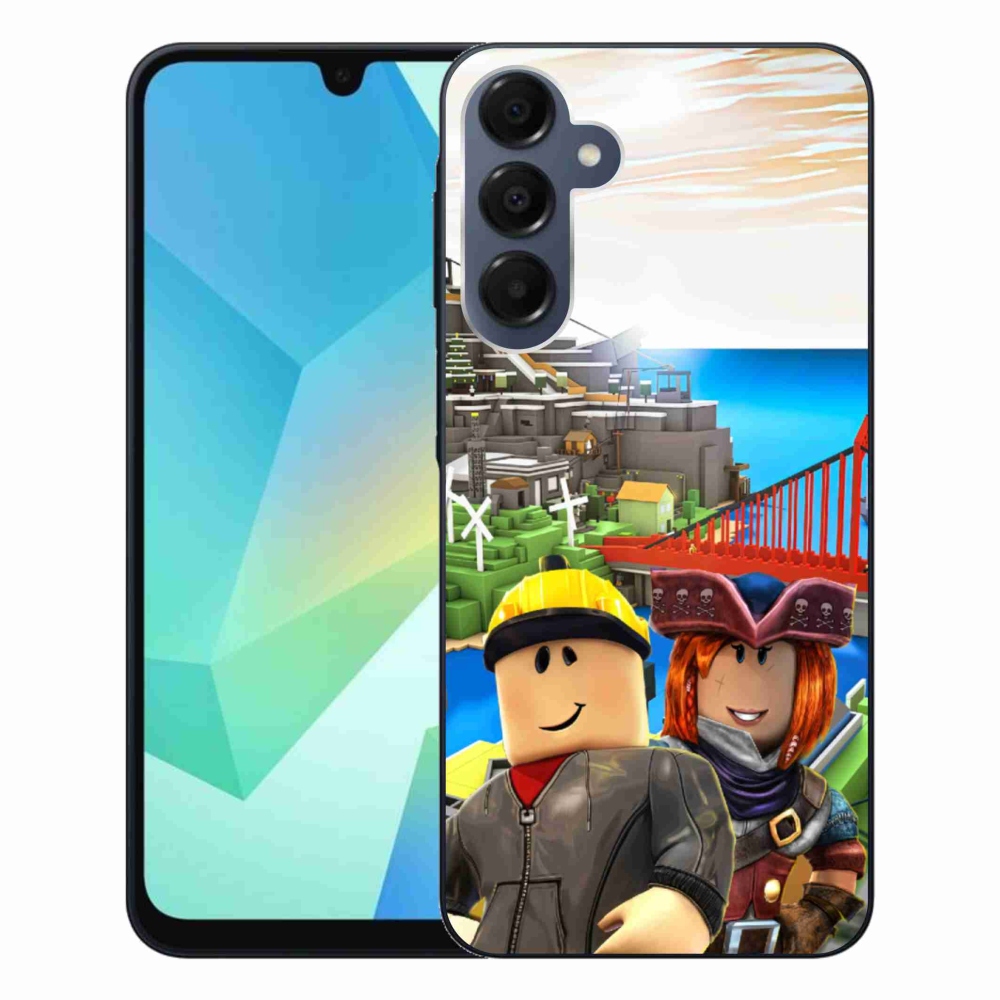 Gelový kryt mmCase na Samsung Galaxy A16 4G/5G - roblox 1