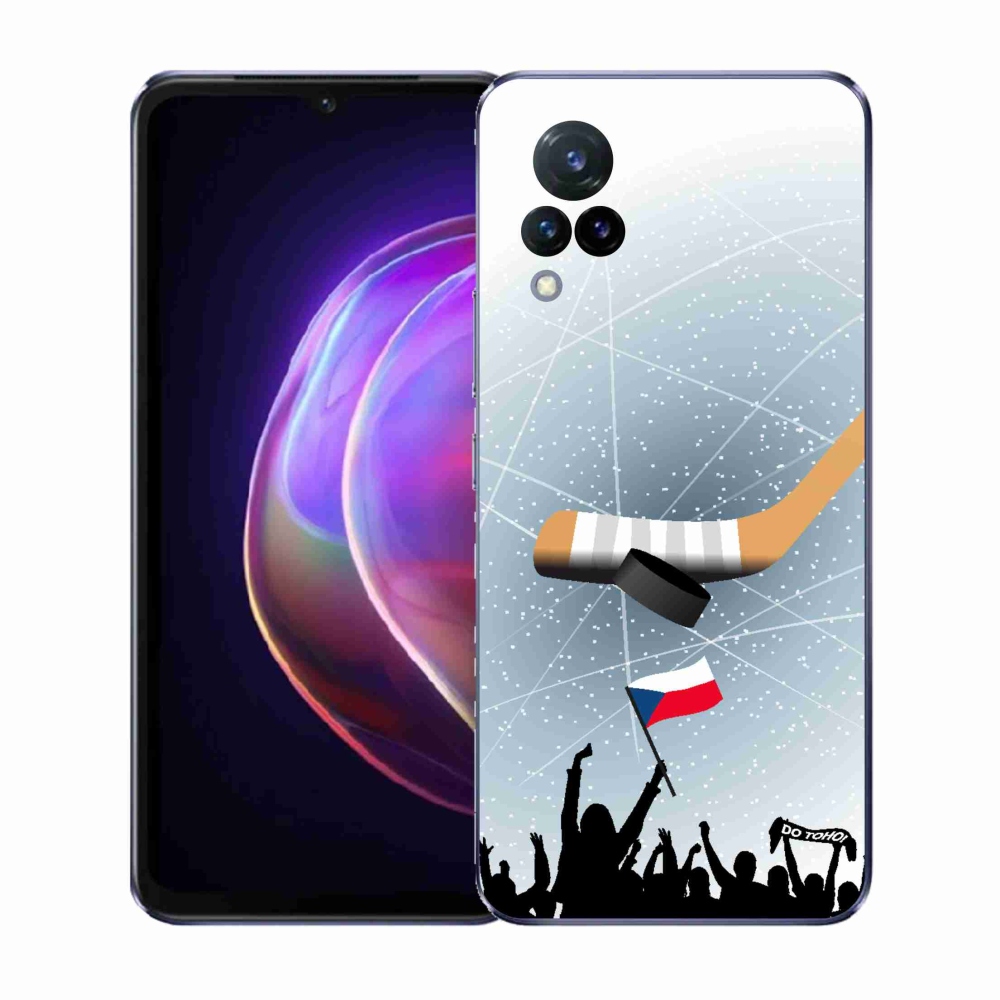 Gelový kryt mmCase na Vivo V21 4G/5G - fanoušci hokeje