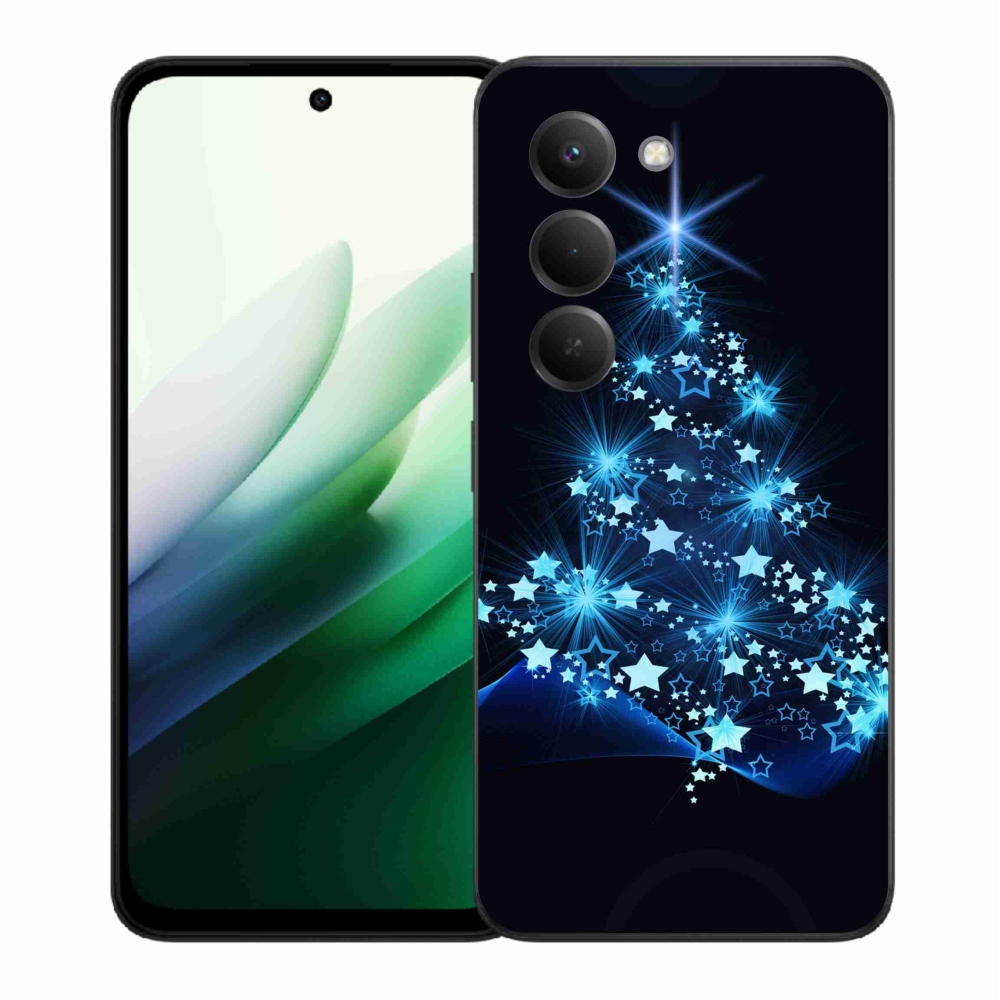 Gelový kryt mmCase na Xiaomi Redmi 15 5G (169mm) - vánoční stromek