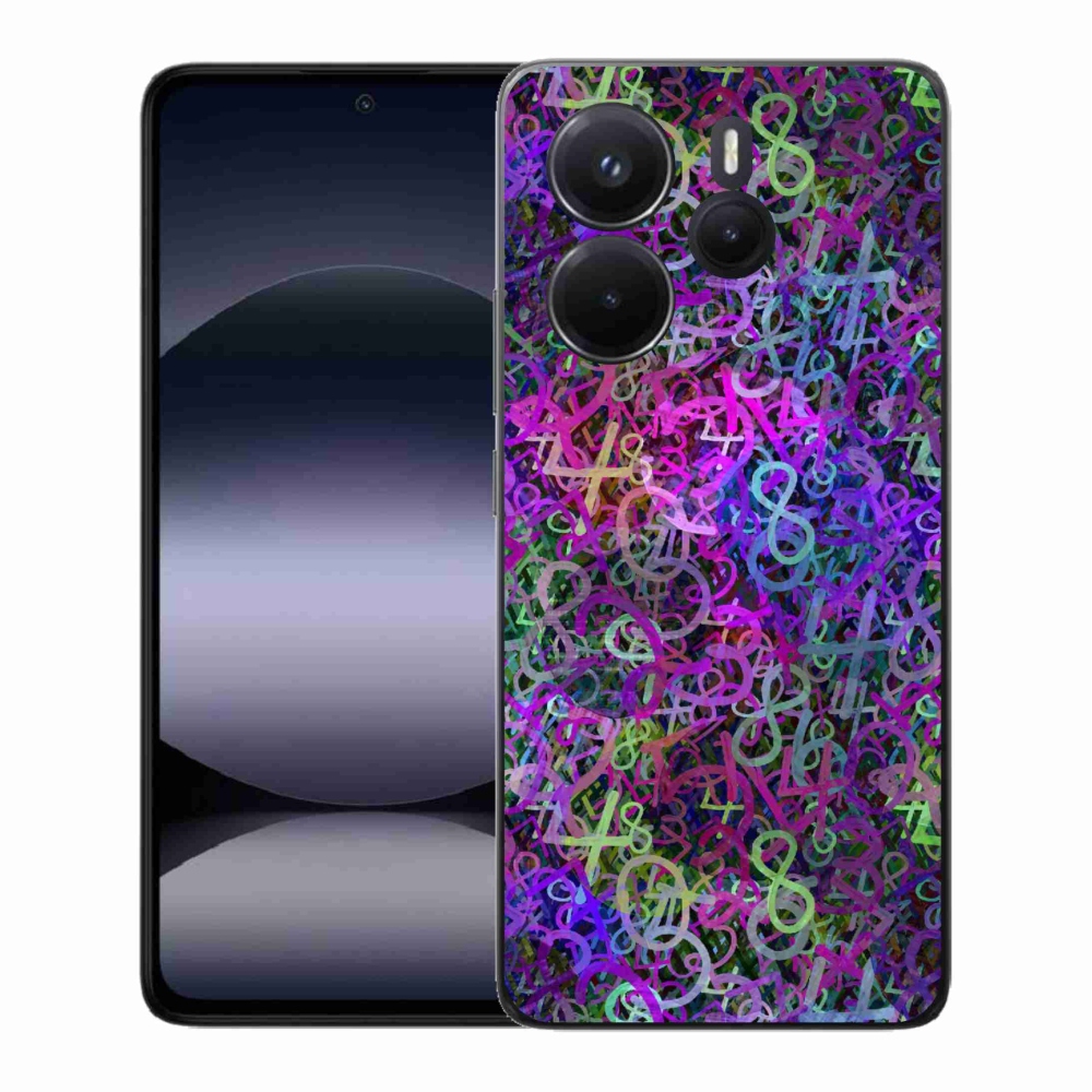 Gelový kryt mmCase na Xiaomi Redmi Note 14 - abstraktní motiv 25