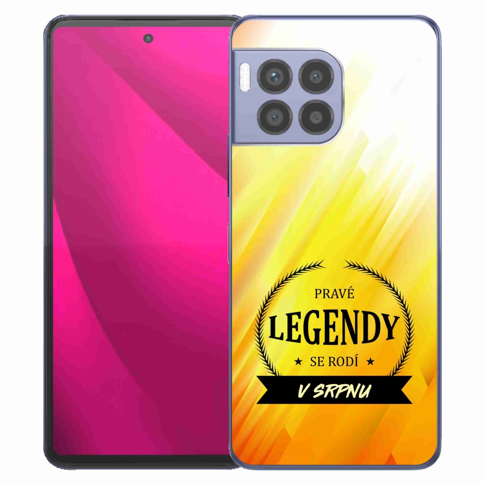 Gelový kryt mmCase na T-Mobile T Phone 2 Pro - legendy v srpnu žluté pozadí