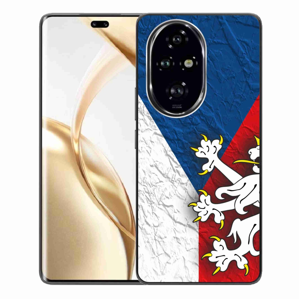 Gelový kryt mmCase na Honor 200 Pro 5G - česká vlajka 1