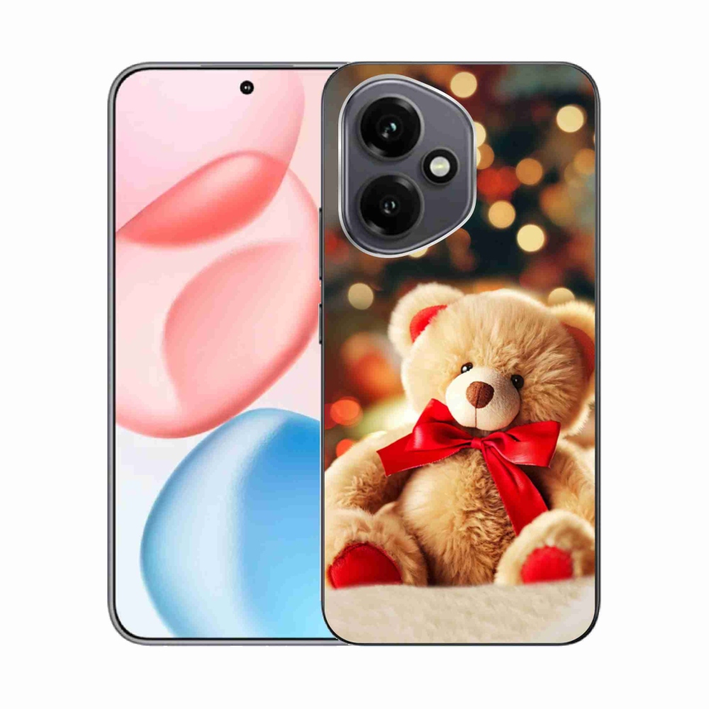 Gelový kryt mmCase na Honor 400 - plyšový medvídek