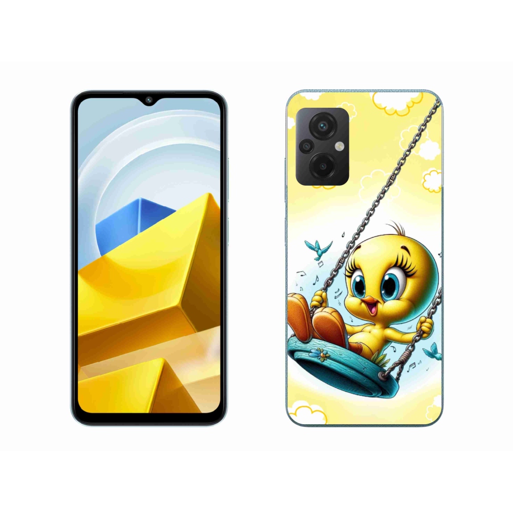 Gelový kryt mmCase na Xiaomi Poco M5 4G - tweety