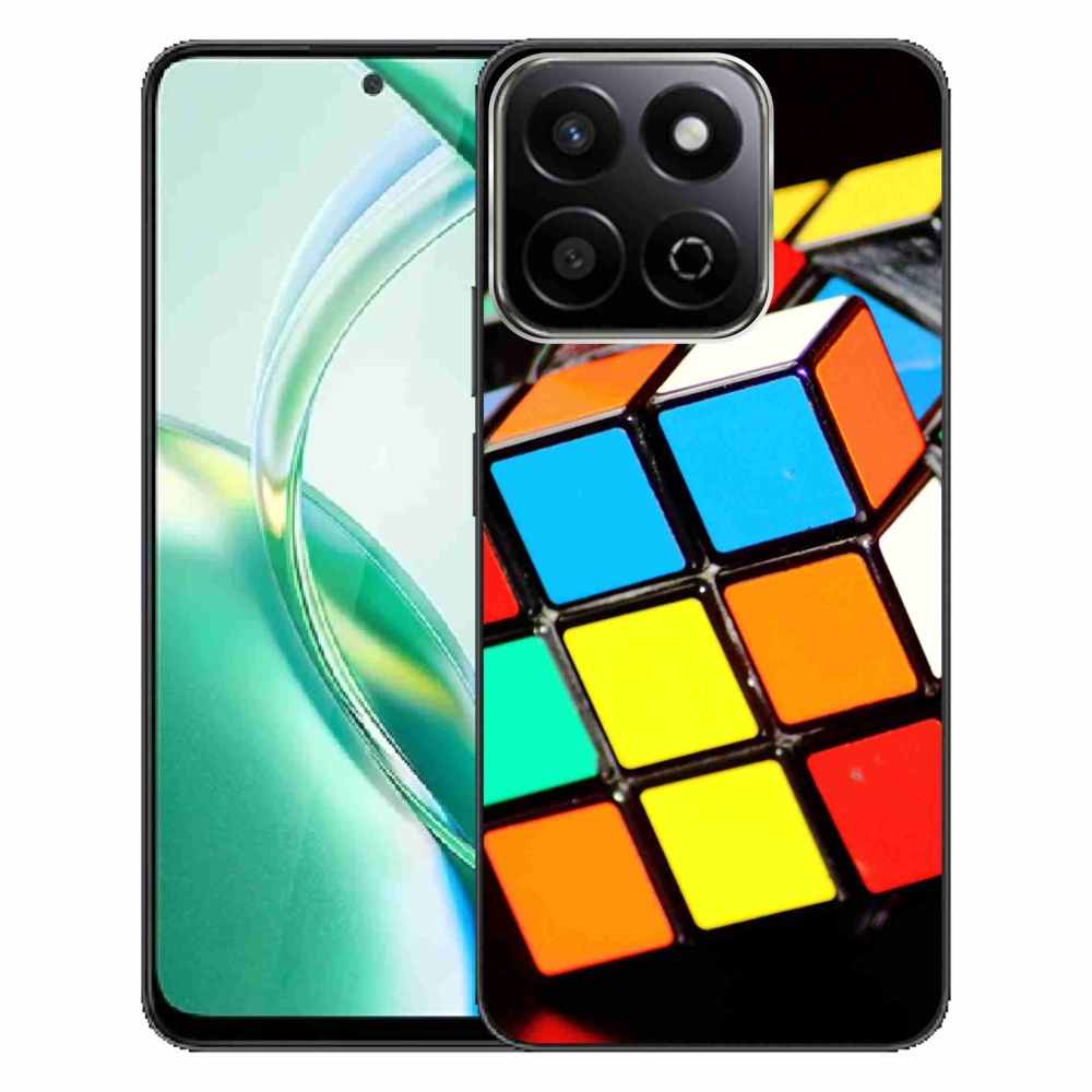 Gelový obal mmCase na Honor 200 Smart 5G - rubikova kostka