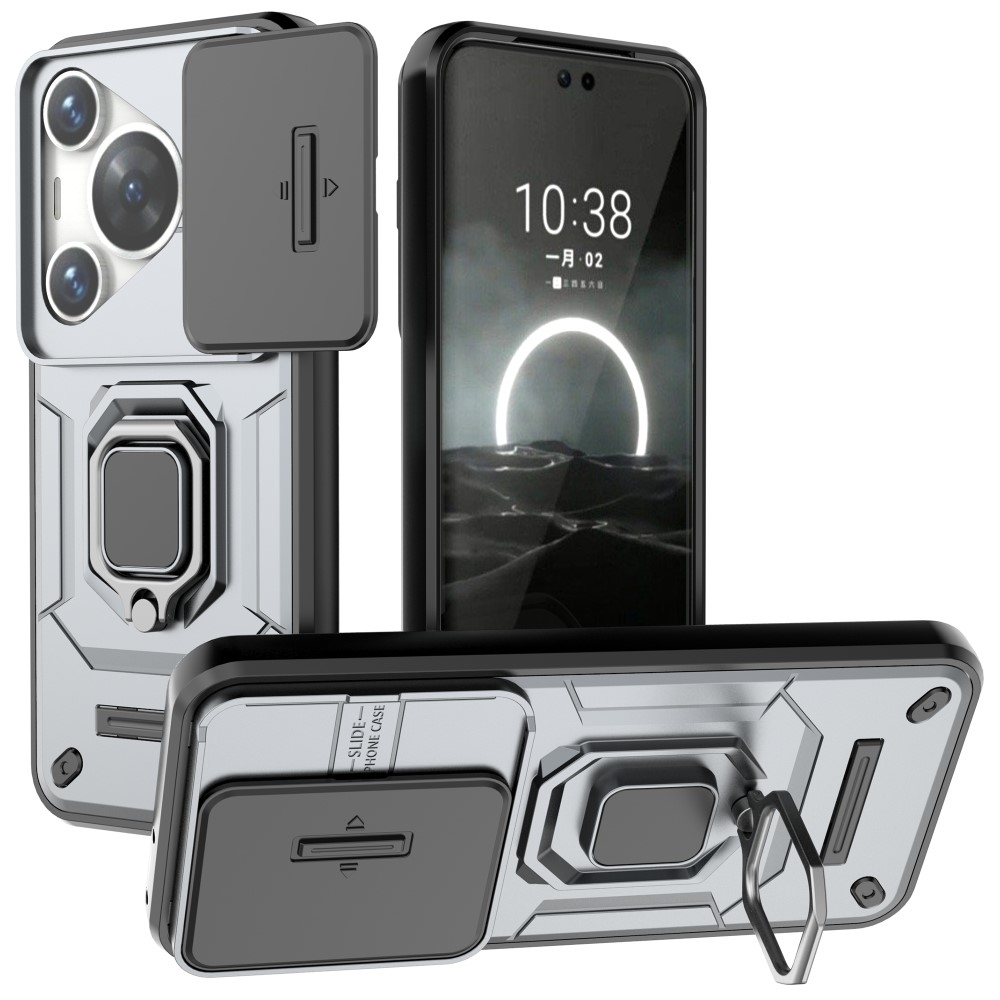 Lens odolný kryt na Huawei Pura 70 Pro - šedý
