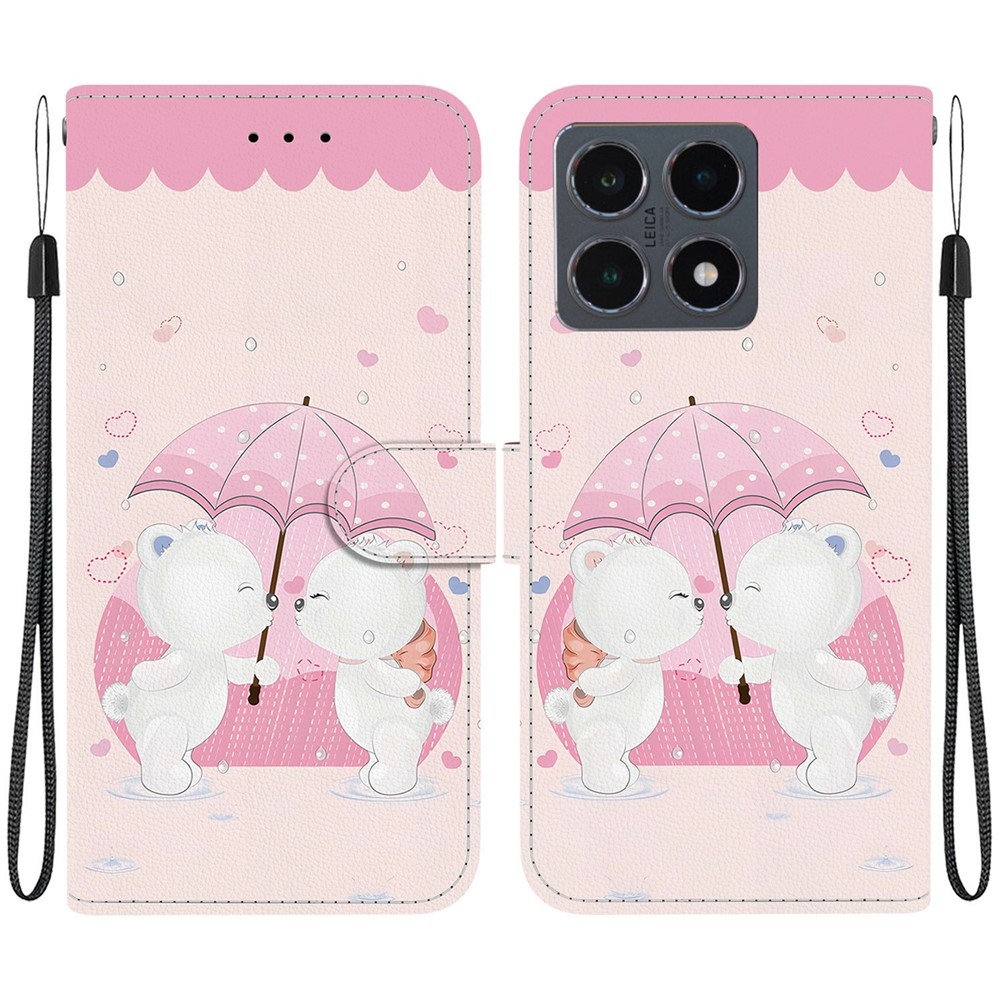 Versatile knížkové pouzdro na Xiaomi 15T - medvídci