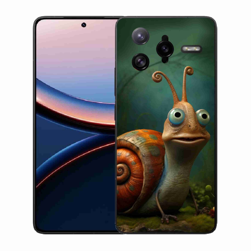 Gelový kryt mmCase na Xiaomi Poco F7 Ultra - šnek
