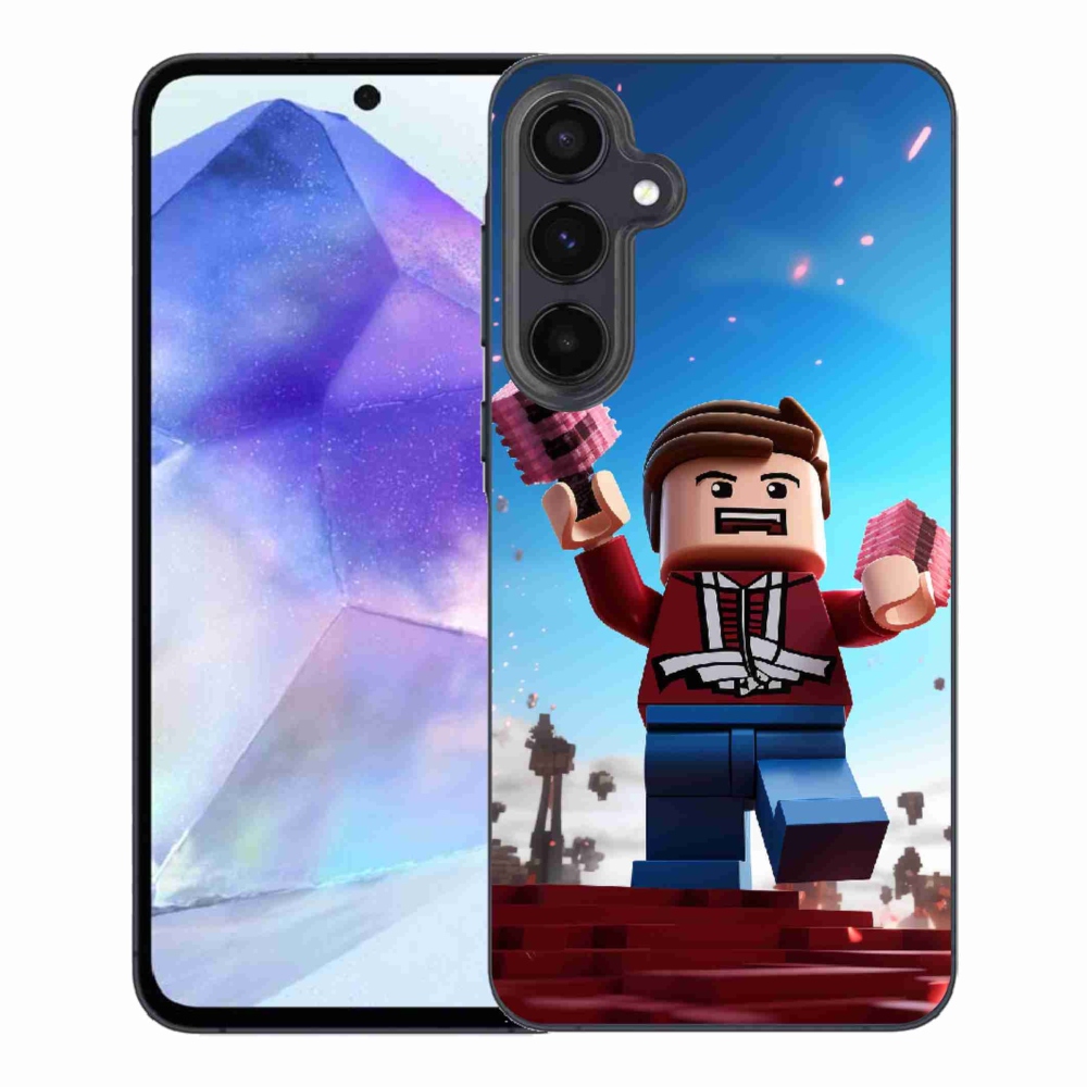 Gelový kryt mmCase na Samsung Galaxy A55 5G - roblox 2
