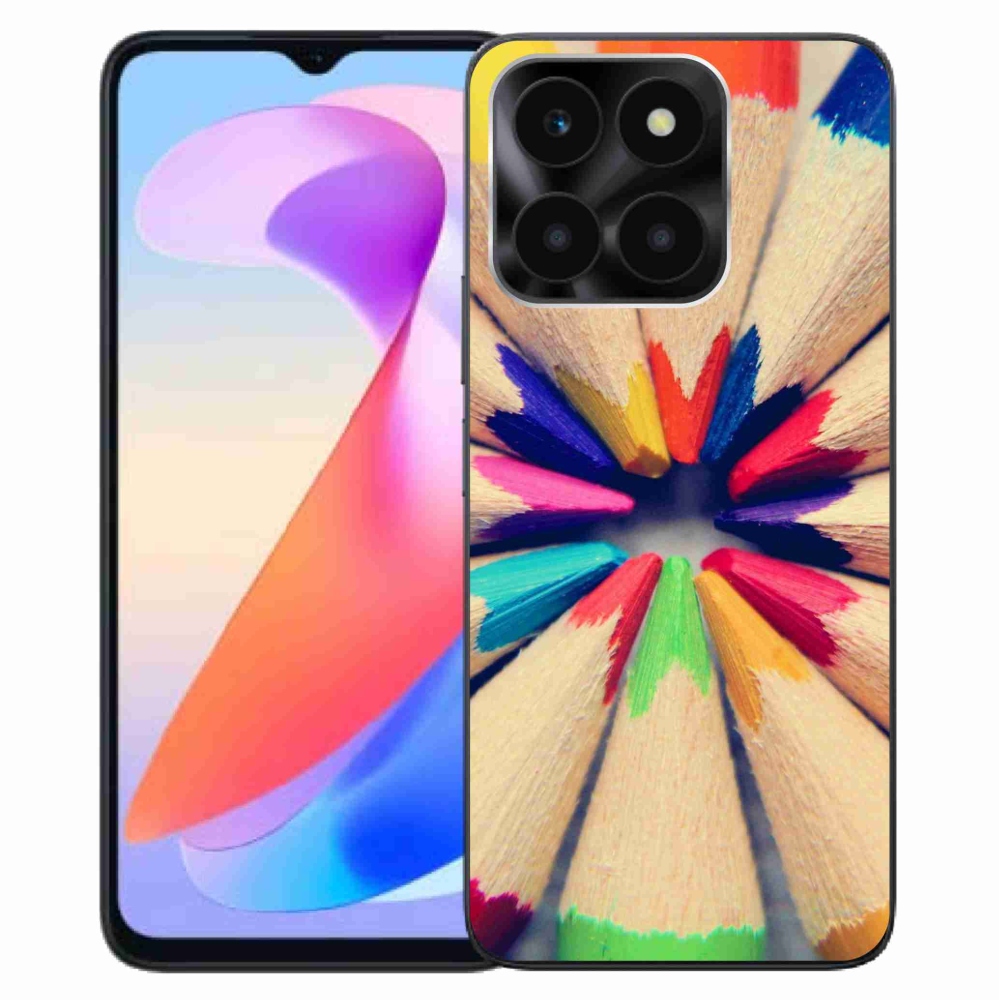 Gelový kryt mmCase na Honor X6a - pastelky 