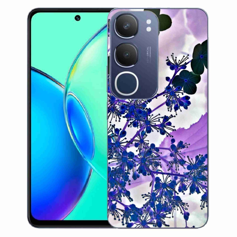 Gelový kryt mmCase na Vivo Y19s - květ hortenzie