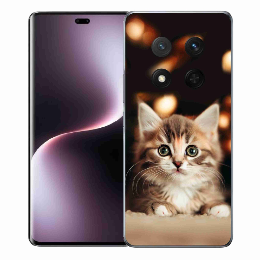 Gelový kryt mmCase na Honor Magic 7 Lite 5G - roztomilé kotě 2