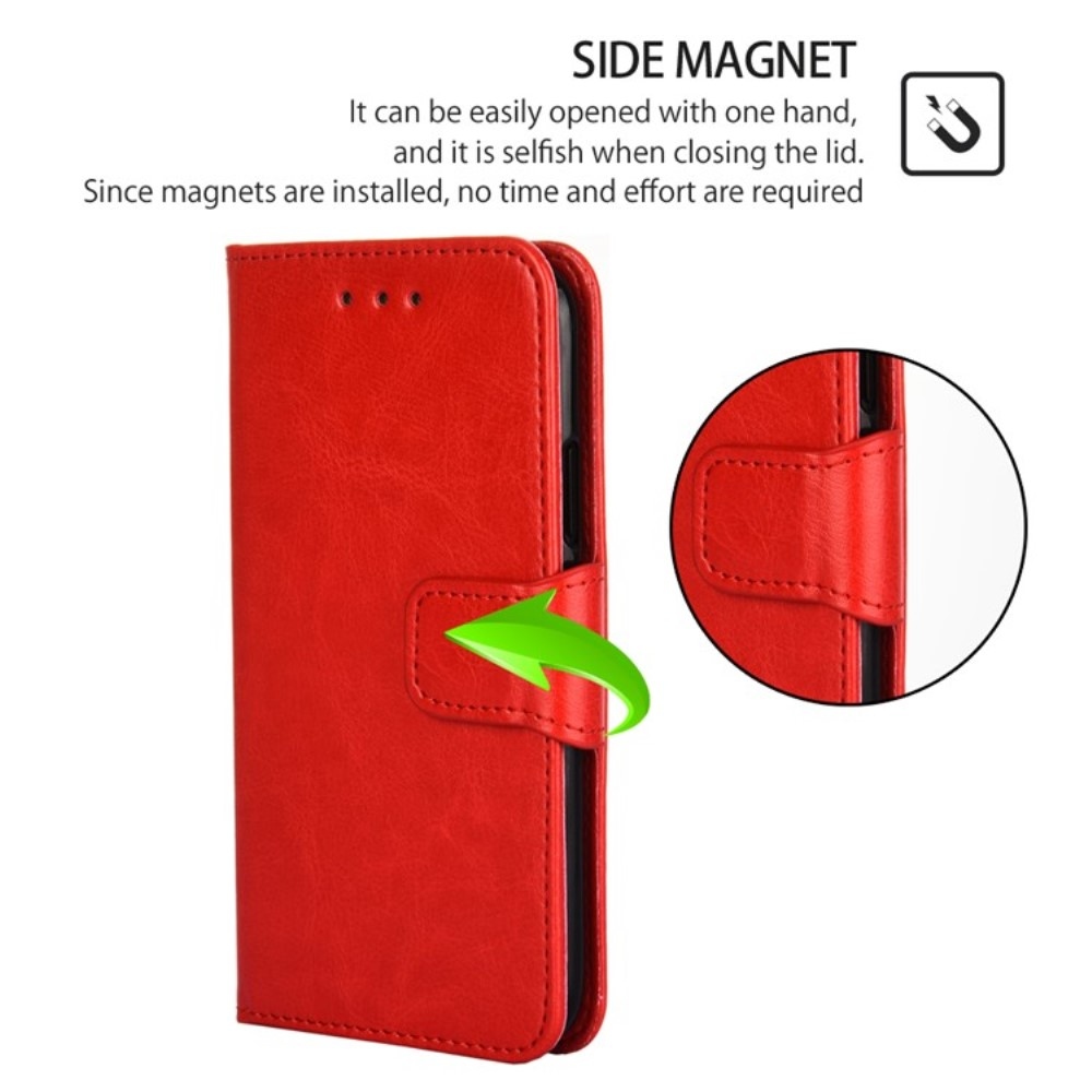 Case knížkové pouzdro na Huawei Nova 12i - červené