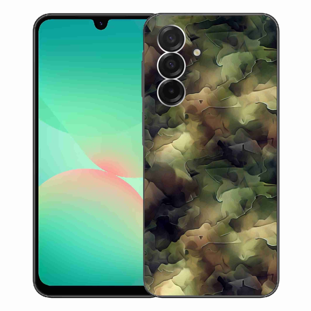 Gelový kryt mmCase na Samsung Galaxy A26 5G - maskáčový vzor 10