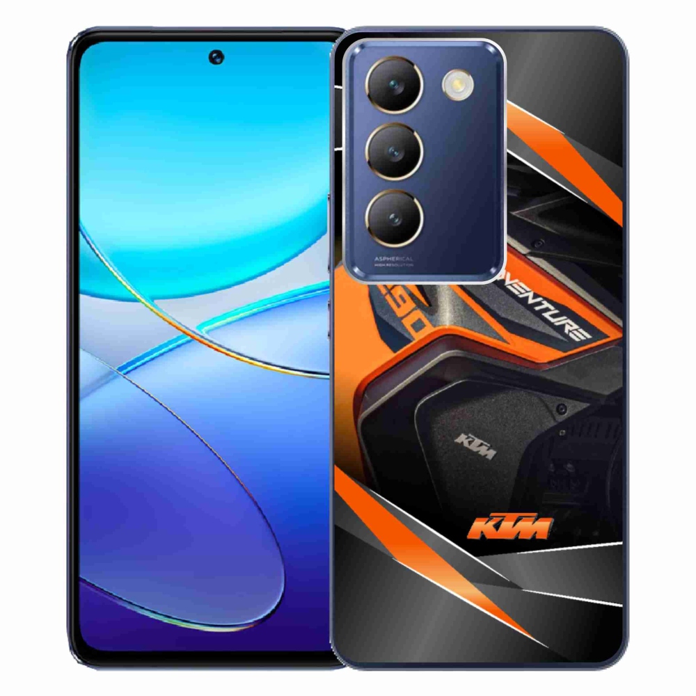 Gelový kryt mmCase na Vivo V40 SE 4G/5G - motorka ktm