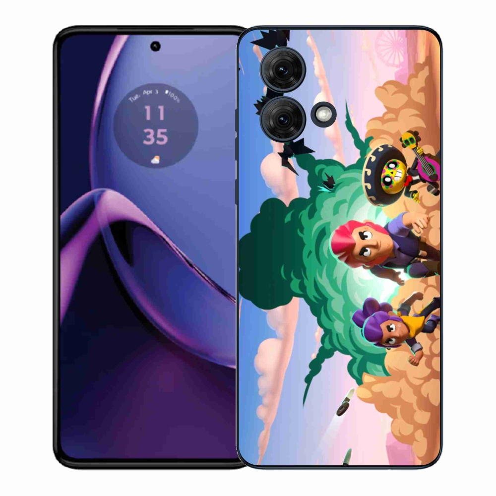 Gelový kryt mmCase na Motorola Moto G84 5G - brawl stars