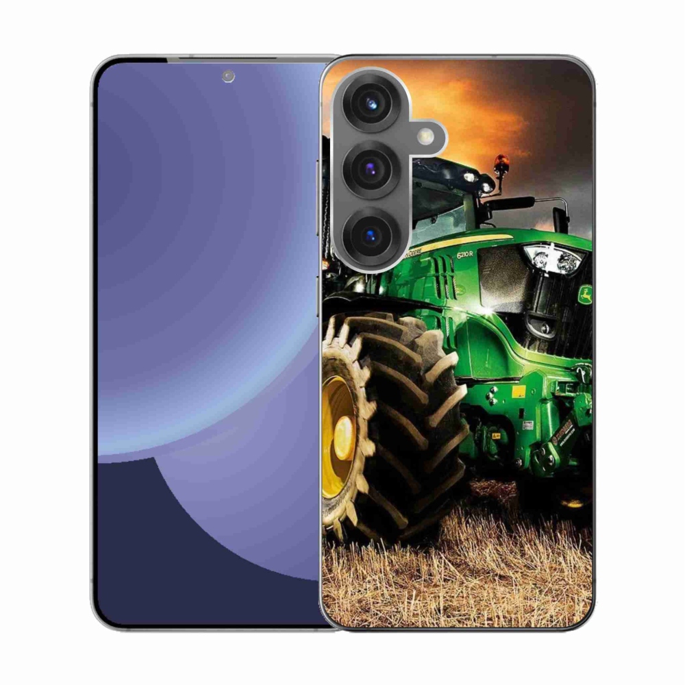 Gelový kryt mmCase na Samsung Galaxy S25 - traktor