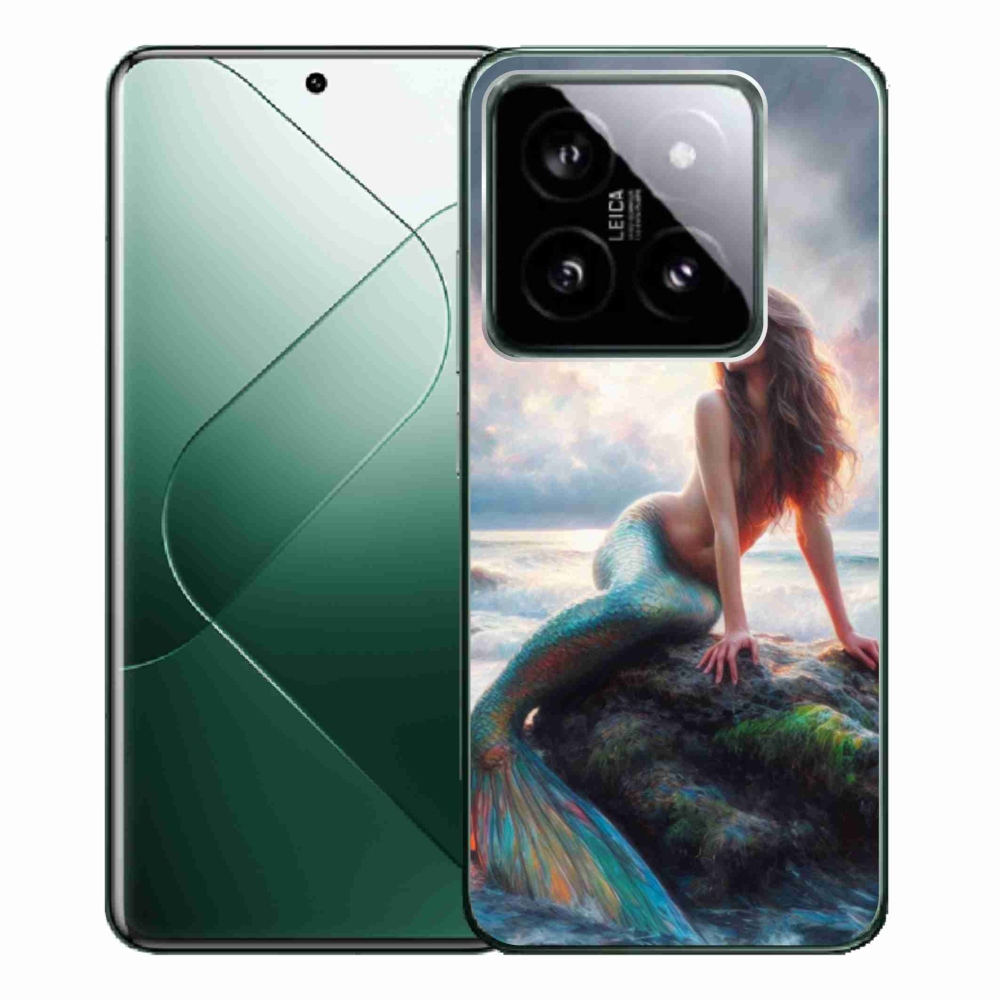 Gelový kryt mmCase na Xiaomi 14 Pro - mořská panna