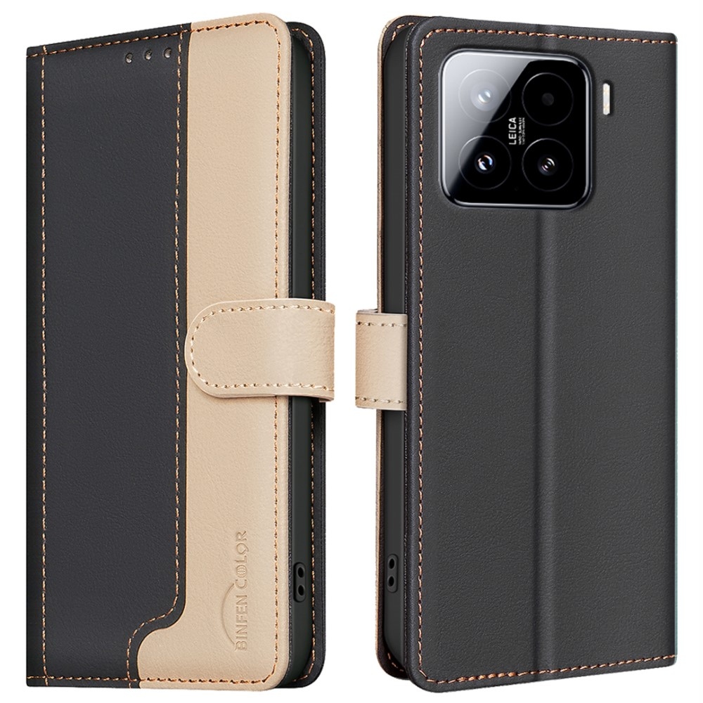 BNF DUO knížkové pouzdro na Xiaomi 15 Pro - černé