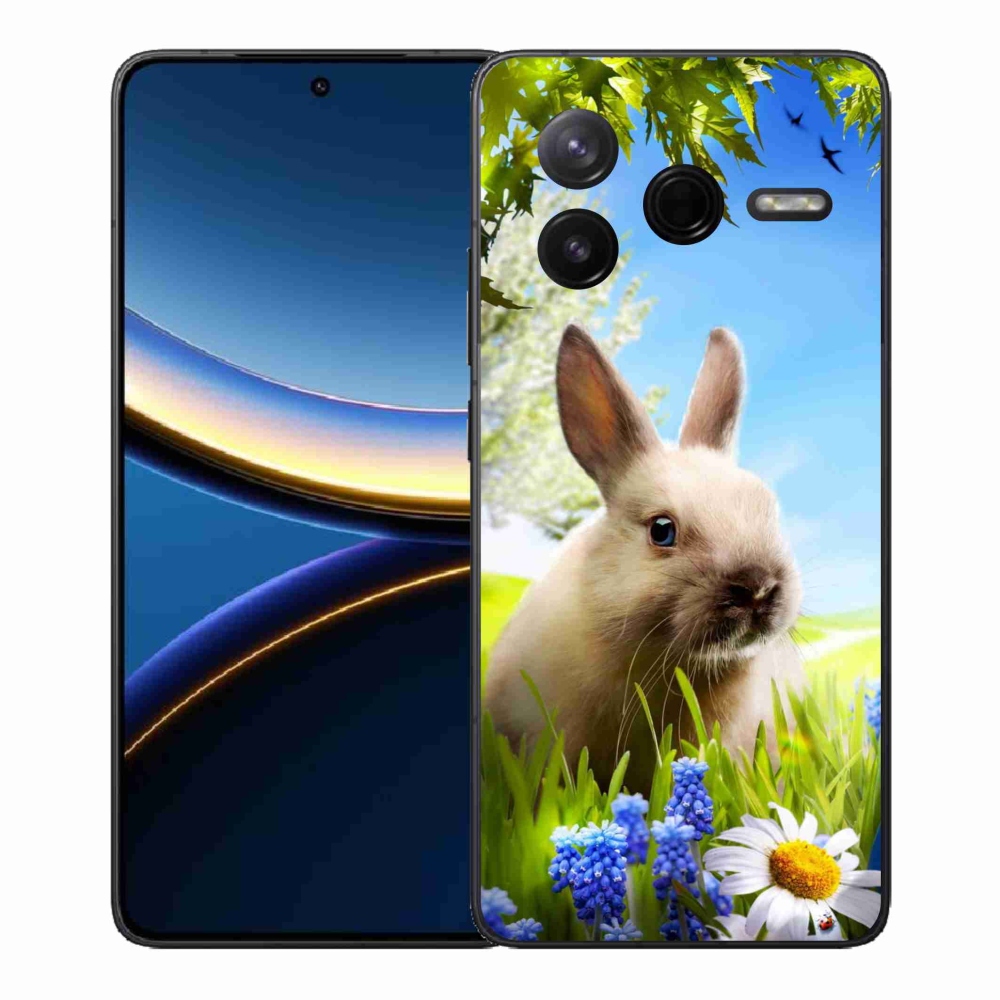 Gelový kryt mmCase na Xiaomi Poco F7 Pro - zajíček
