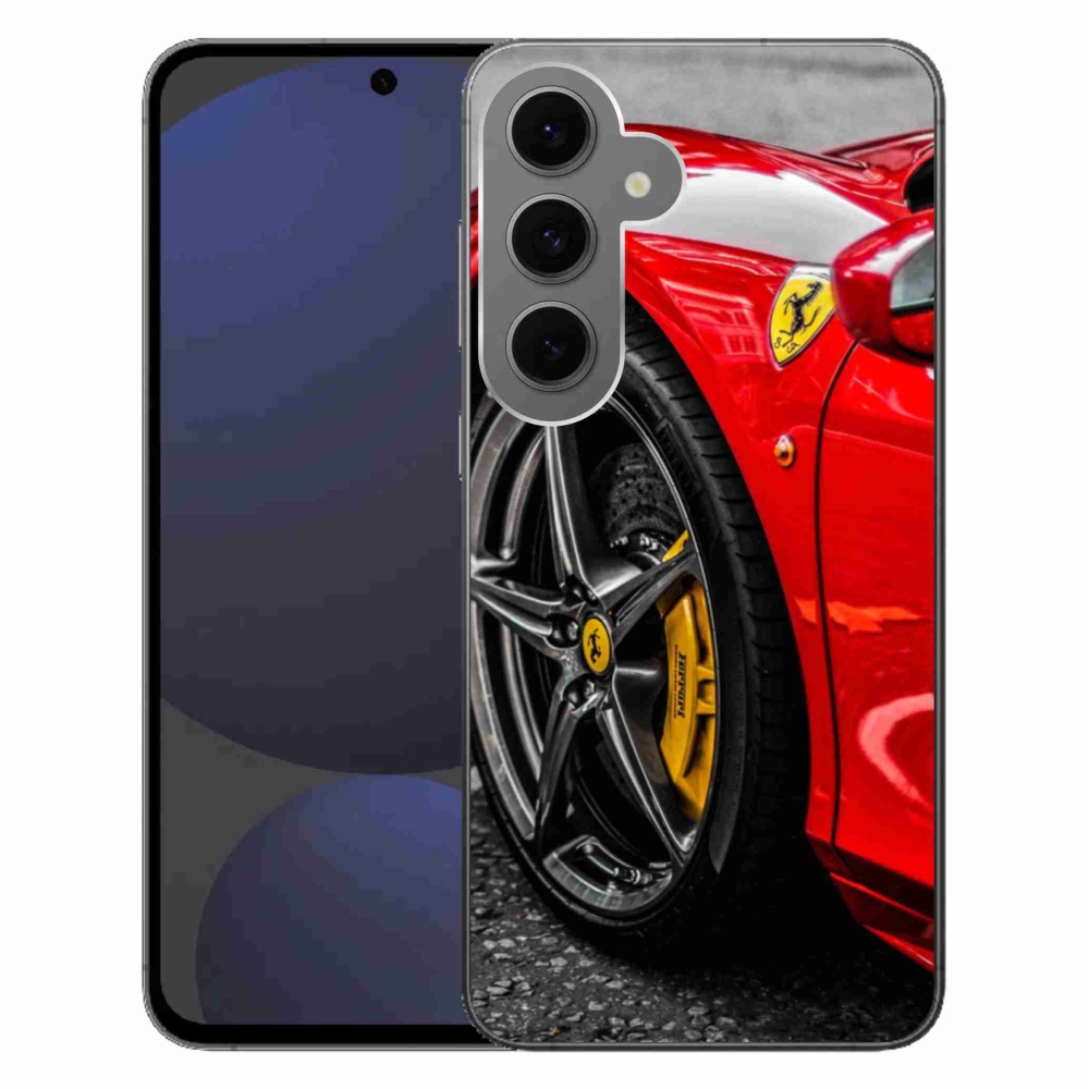 Gelový kryt mmCase na Samsung Galaxy S24 FE - auto 1