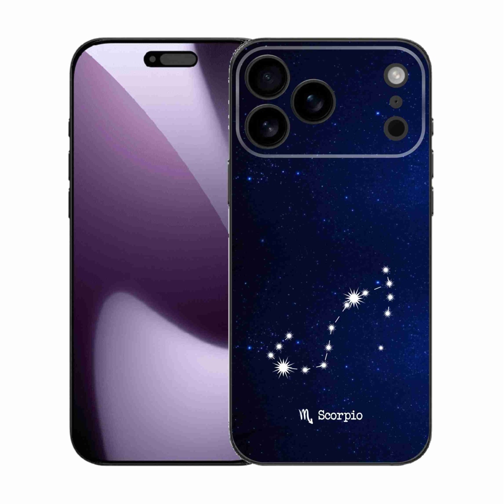 Gelový kryt mmCase na iPhone 17 Pro Max - souhvězdí Štíra